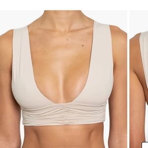 Riot Swim Pico bottom and Brea top in Coconut